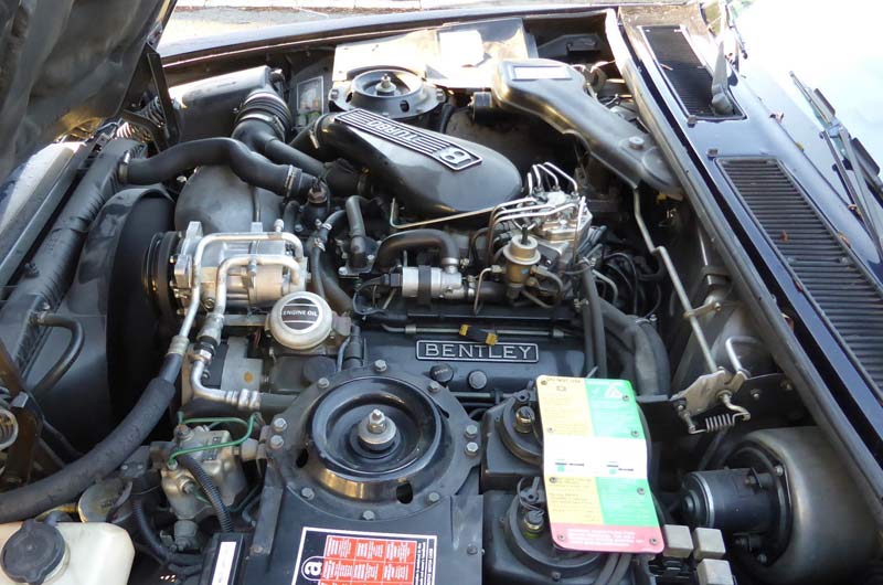 Bentley Turbo R Motorraum