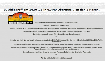 3. Oldietreff in Oberursel PLZ 61440