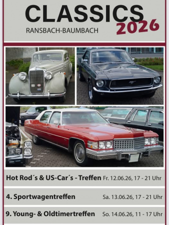 9. Young- und Oldtimertreffen Summer Classics Ransbach-Baumbach PLZ 56235